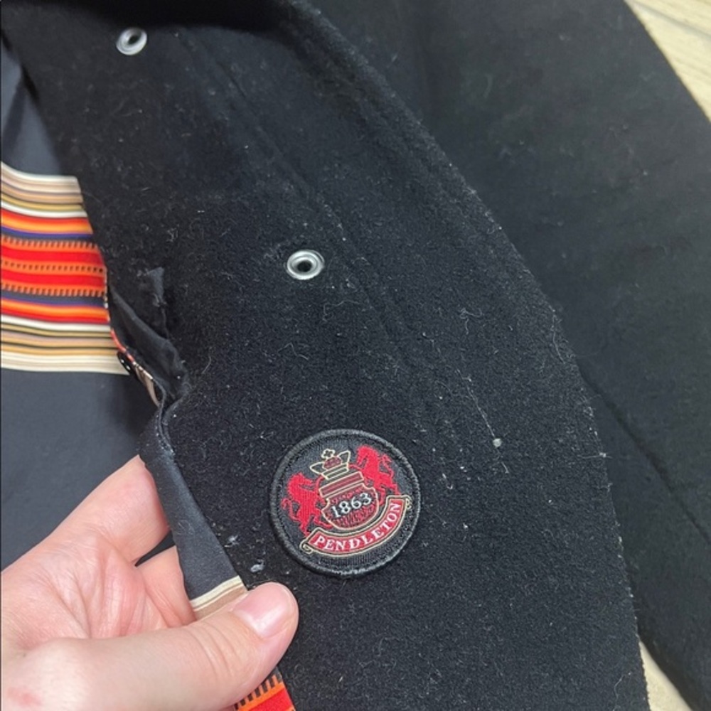 Pendleton Black Utility Jacket - Picture 3 of 4